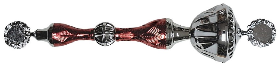 Scepter 2774 Rood-Zilver LAATSTE 3 OP=OP!!